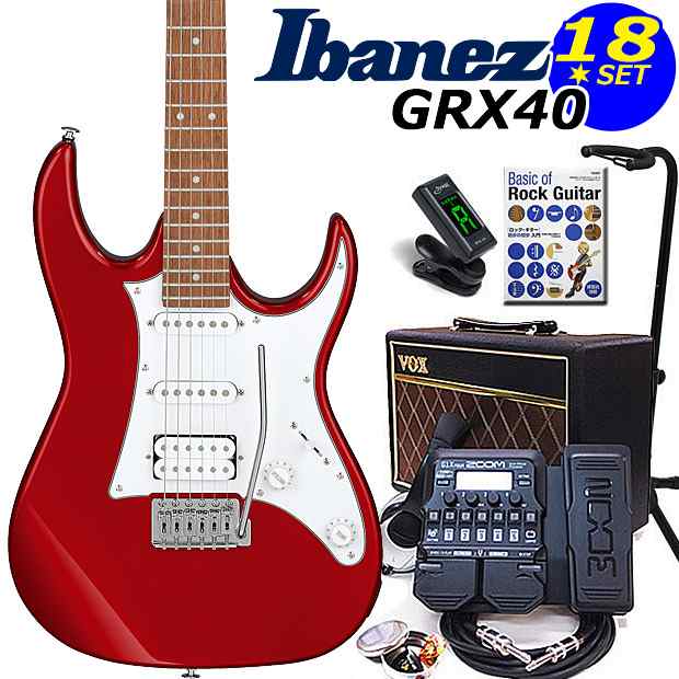 Ibanez アイバニーズ GRX40 CAエレキギター初心者 18点入門セット