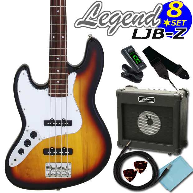 直営限定★Legend LJB-Z L/H CA エレキベース ケース付★新品 Aria Pro II