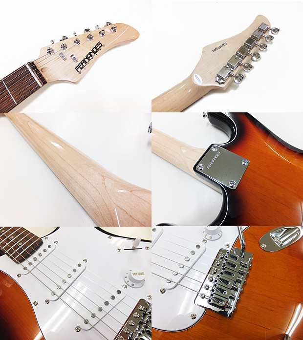 FERNANDES LE-1Z 3S 3SB フェルナンデス エレキギター 初心者セット 18点セット ZOOM「G1Four」付き【エレキギター入門】【エレクトリッの通販は