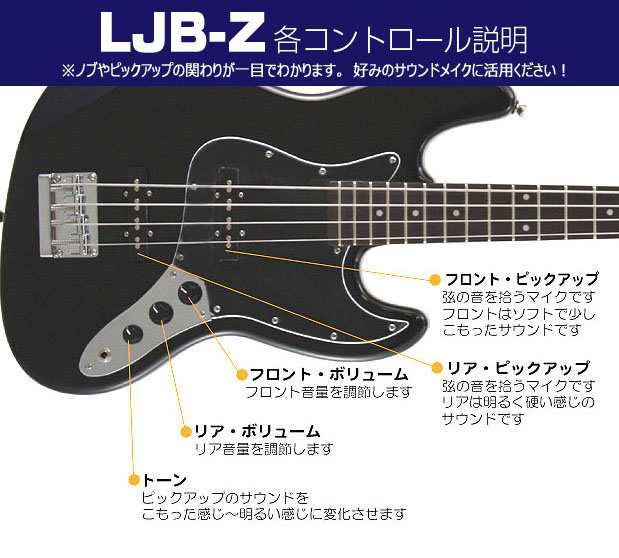 Legend レジェンド JB ジャズベース タイプ LJB JAZZ BASS - ベース