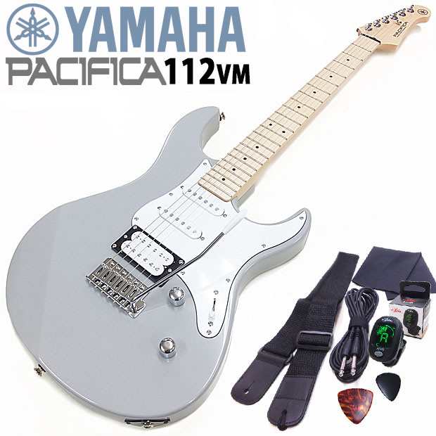 YAMAHA ヤマハ エレキギター PACIFICA 112VM GRY アクセサリーセット付き