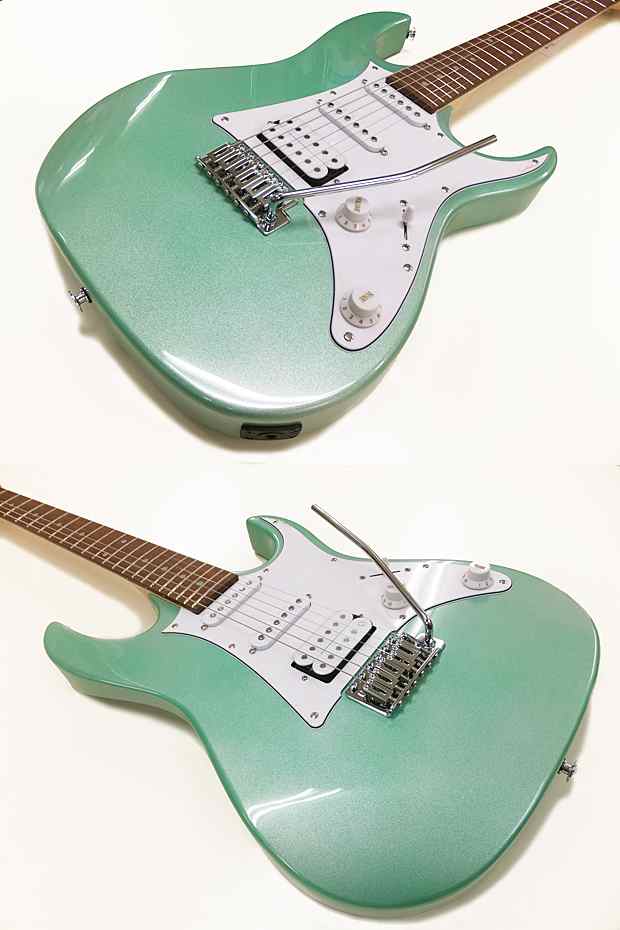 美品 Ibanez アイバニーズ GIO GRX40 エレキギター グリーン - ギター