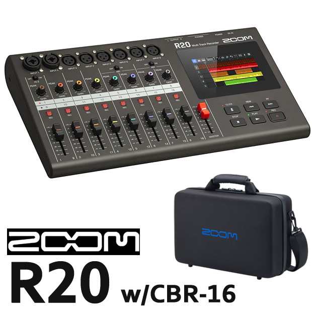 新作登場得価ZOOM R24 MTR 専用ケース付き 配信機器・PA機器・レコーディング機器