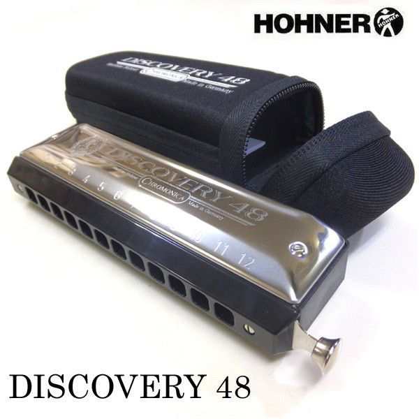 HOHNER ホーナー Discovery 48 7542 48 C調 クロマチックハーモニカ