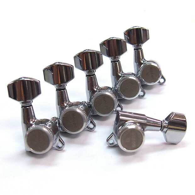 GOTOH ゴトー ギター ペグ SG381 MG-T 07 C L6 クローム マグナムロック トラッド 片側 6個セット 【SG381MGT-07/C/L6】