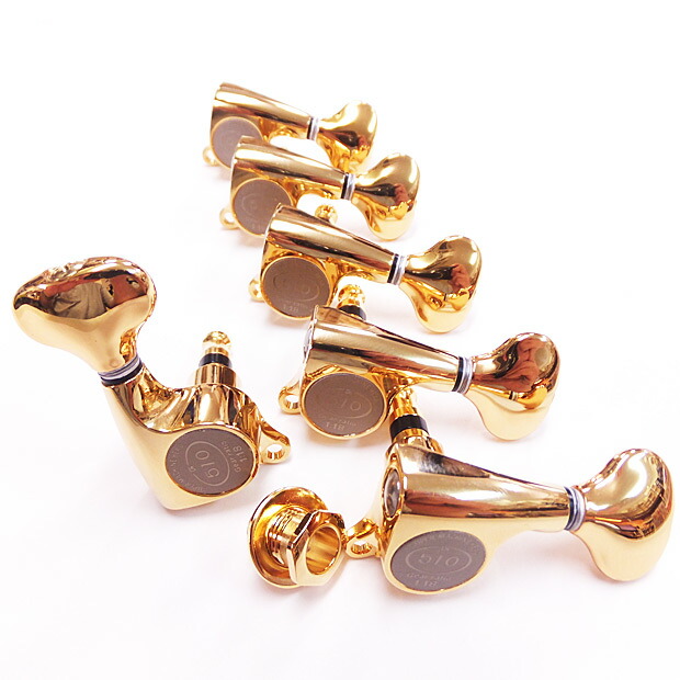 ゴトー ギター ペグ GOTOH SGS510Z S5 GG L6 ゴールド 片側 6個セット【SG510Z-S5/G/L6】