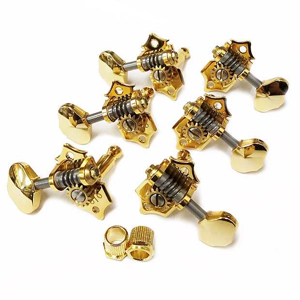 ゴトー ギター ペグ GOTOH SXB510 06M G(ゴールド) 両側タイプ 6個セット【SXB510/06M/G】【バタービーンズペグ】
