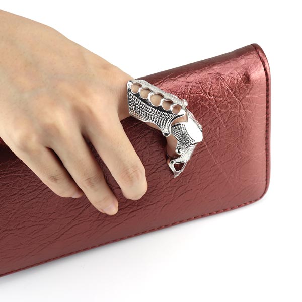爪 指輪 クレイジーユニークリング　限定品 Amazon | 爪 指輪 アーマーリング パンク クロウ クレイジー