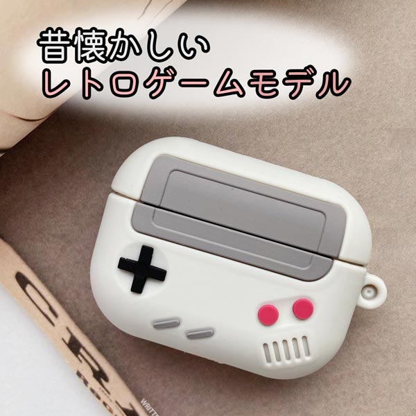 3タイプ レトロ 8bit 携帯ゲーム機型 ケース airpods 1 2 pro 3