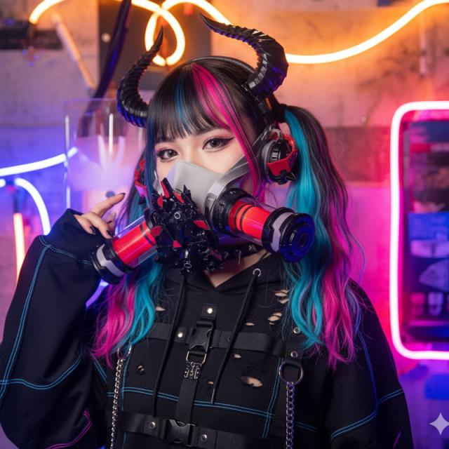 コスプレ用ガスマスク コスプレ ホビー おもちゃ サイバーパンク ガス