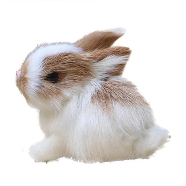 リアル うさぎ 3個セット 置き物 雑貨 インテリア ファー ふわふわ かわいい おしゃれ ギフト ウサギ ぬいぐるみの通販はau Pay マーケット Bzショップ