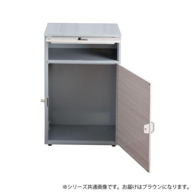 KGY　リシム　ワイド　(メール便対応ポスト付宅配ボックス)　ブラウン　THB-276BR_1