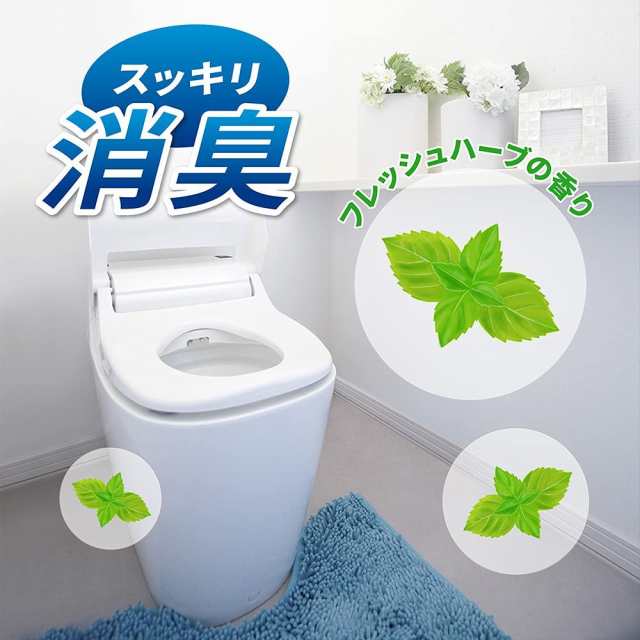 LION トイレのルック 除菌消臭EX フレッシュハーブの香り 本体 450ml