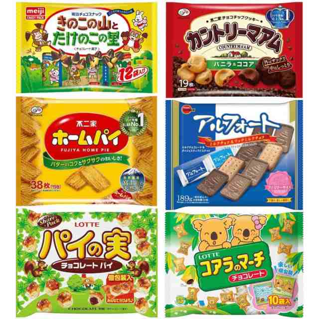 チョコレート菓子 詰め合わせ 6個セット②