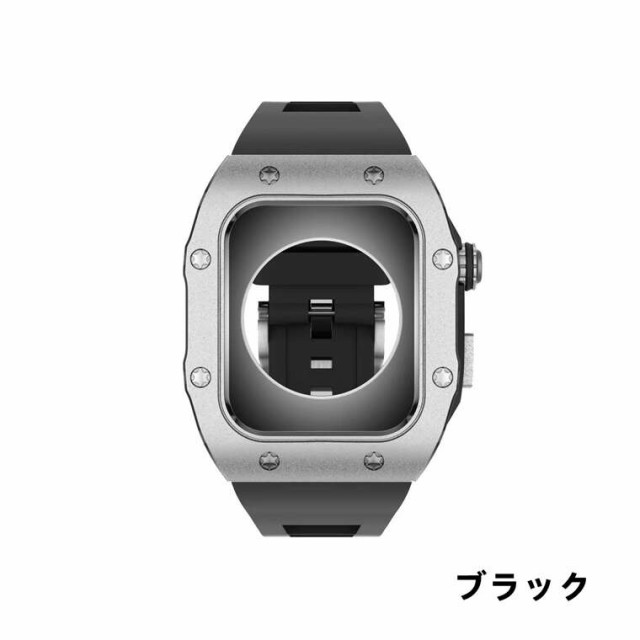 送料無料 Apple Watch7 バンド ステンレス applewatch7バンド アップルウォッチ ステンレスケース  applewatch7用45mmバンド applewatch｜au PAY マーケット
