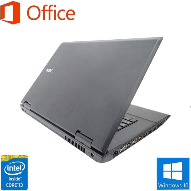 中古ノートパソコン NEC VersaPro VD-G 第三世代Corei5 2.7GHz メモリー8GB 新品SSD240GB 15.6インチ 無線LAN HDMI USB3.0 Microsoft Office 2016 Win10_3