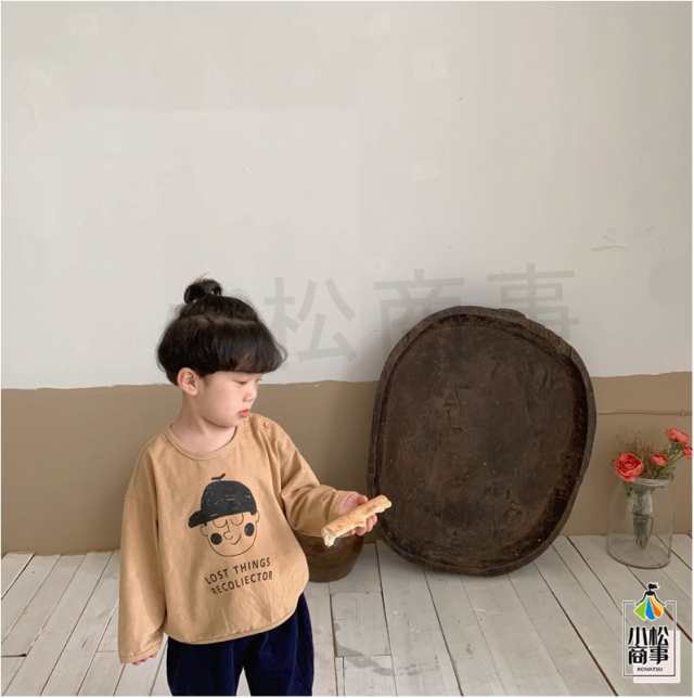 送料無料 長袖Tシャツ 子供服 キッズ 女の子 子供 子ども 子ども服 INS tシャツ Tシャツ トップス インナー かわいい 新作 人気 秋物  イの通販はau PAY マーケット - 小松商事