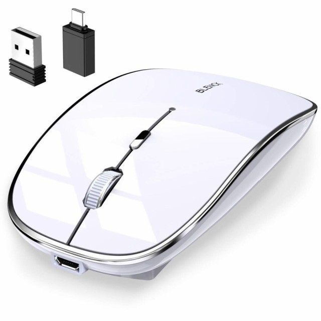 マウス ワイヤレスマウス 無線 超静音 バッテリー内蔵 充電式 超薄型 省エネルギー 高精度 Mac Windows surface Microsoft Pro 対応 送料無料