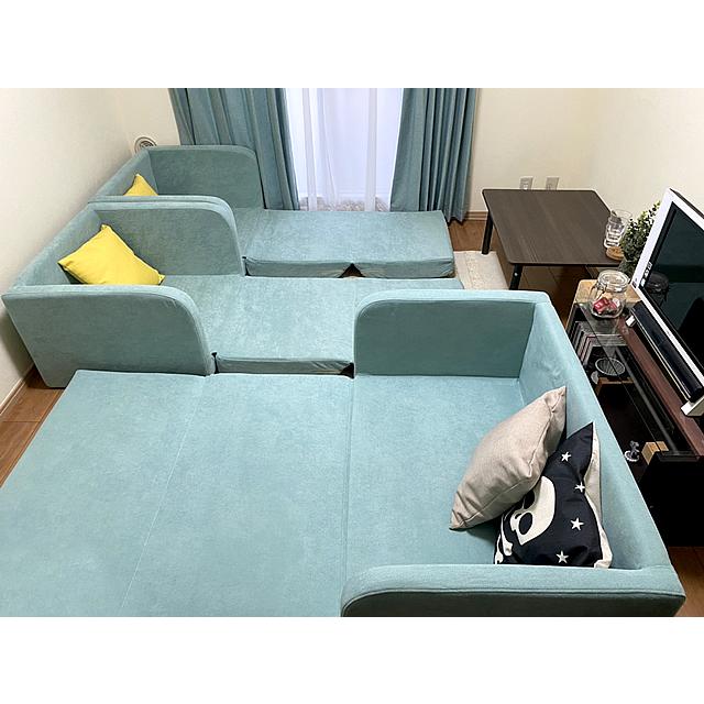 ソファーベッド ソファベッド コンパクト 折りたたみ ローソファ