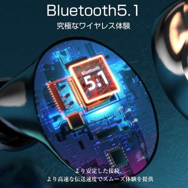 骨伝導イヤホン bluetooth 両耳 片耳 iPhone ワイヤレスイヤホン 耳掛け型 防水 耳をふさがない 痛くない スポーツ 自動ペアリング 通勤  の通販はau PAY マーケット - 吉屋