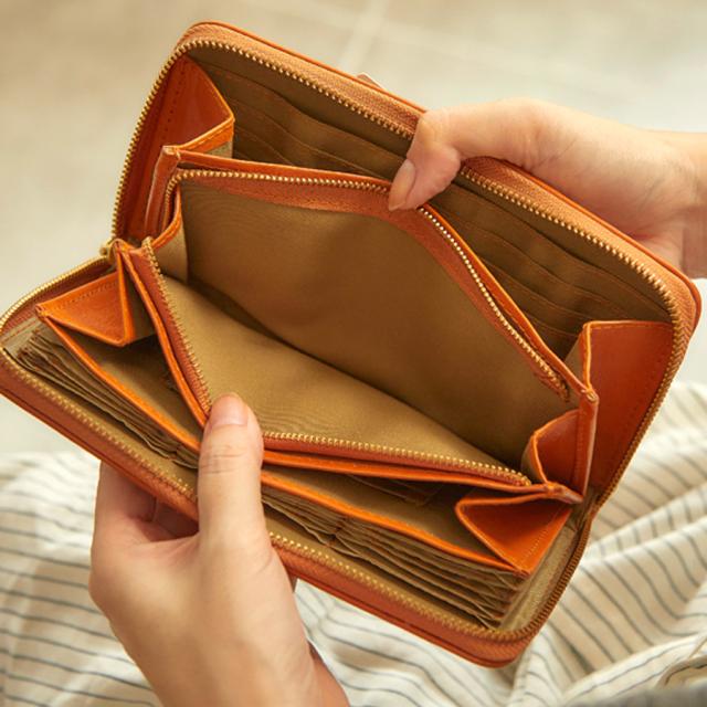 長財布 本革 財布 レディース ズッケロ フェス 大容量 機能的 財布
