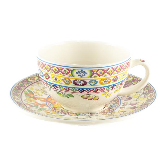 Gien 花柄 11 枚セット 箱付き