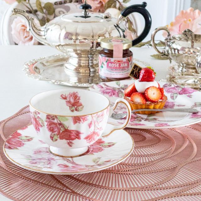 エインズレイ エリザベスローズ ティーカップの通販 by Mana's shop