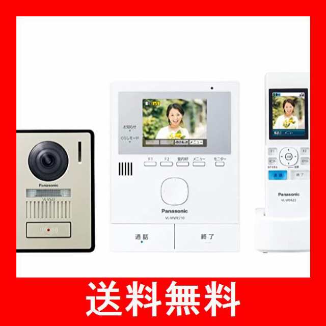 未使用 ワイヤレス テレビドアホン Panasonic VL-SWE210KL - その他