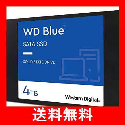 Western Digital ウエスタンデジタル 内蔵SSD 4TB WD Blue PC PS4 換装