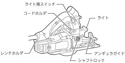 マキタ(Makita) 防じんマルノコ アルミベース 125mm 集じん機接続専用