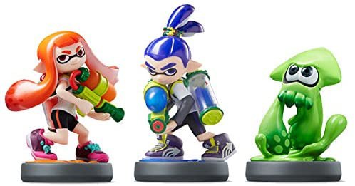 amiibo スプラトゥーン 全3種セット ガール ボーイ イカの通販はau PAY