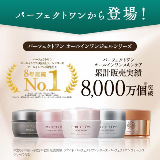 オールインワンジェル パーフェクトワン 薬用リンクルストレッチジェル 50g (2個セット) 医薬部外品 美白ケア スキンケア 化粧水 乳液  クの通販はau PAY マーケット - 新日本製薬［公式］オンラインショップ | au PAY マーケット－通販サイト