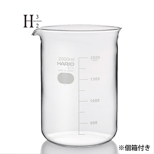 HARIO H-32 ライフスタイル・ラボ ビーカー 2000ml B-2L-H32 ハリオ コップ グラス マグ松k直送 4,807円