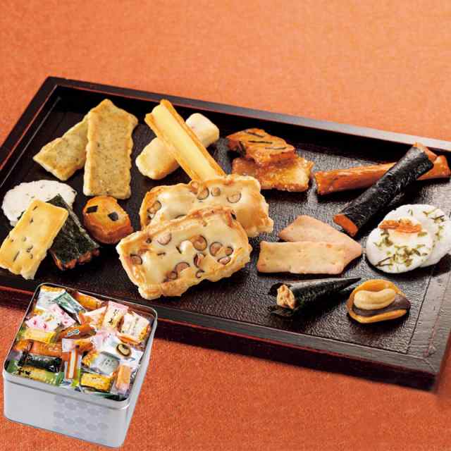 おかきのげんぶ堂　あられ色とりどり　AI-L　大缶　620g　送料無料