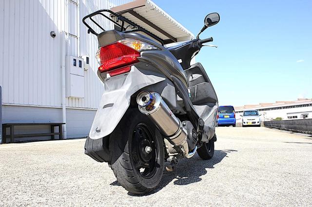 Valiente (バリエンテ) スズキ 09アドレス V125S/V125G (CF4EA/CF4MA) バイクマフラー (O2センサー対応) Dura デュラ チタンソリッド マフラー スポーツタイプ ADDRESS_6