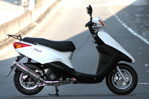 Realize (リアライズ) ヤマハ アクシストリート (XC125E/SE53J) バイクマフラー 22Racing SUS ステンレス マフラー AXIS Treet