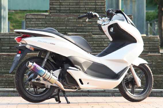 Realize (リアライズ) ホンダ PCX125/PCX150(esp) (JF56/JF28後期/KF12/KF18) バイクマフラー  22Racing Ti チタン