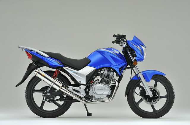 Realize (リアライズ) ホンダ CBF125 (PCJ71/PCJ72) バイクマフラー 22Racing SUS ステンレス マフラー