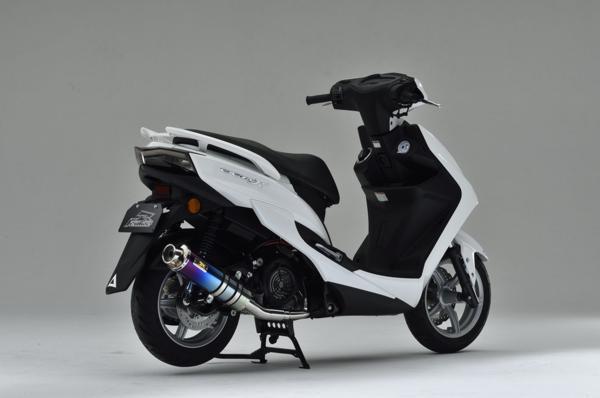 リアライズ　ブラック Amazon | Realize アクシスZ バイクマフラー 8BJ-SEJ6J 22Racing
