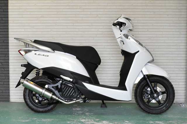 Realize (リアライズ) ホンダ リード125 (JF45) バイクマフラー 22Racing SUS ステンレス マフラー LEAD125