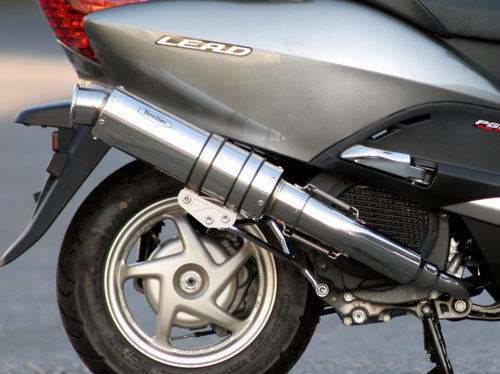 Realize ホンダリード110 JF19 Exist Ti チタン マフラー ホンダ Realize リード110 バイクマフラー EBJ-JF19 22Racing Ti