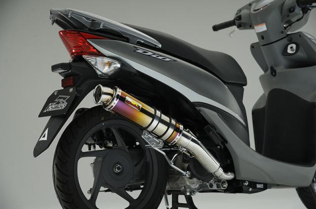 専用Realize ホンダ Dio110 JF31 Exist Ti マフラー Realize (リアライズ) ホンダ Dio110 ディオ110 (JF31) バイク