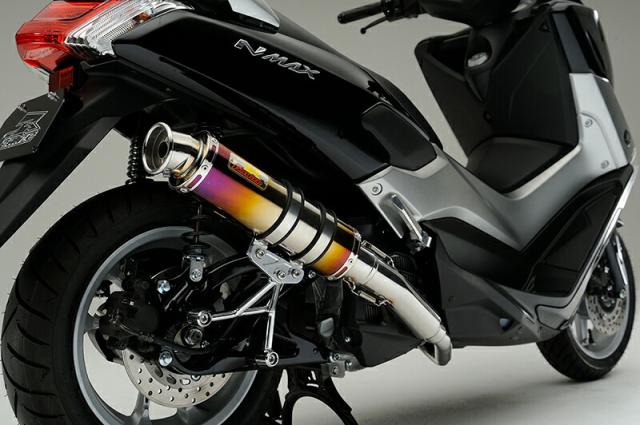 Realize (リアライズ) ヤマハ NMAX125/NMAX155 (SE86J/E3P8E/SED6J) バイクマフラー Exist イグジスト Ti チタン マフラー エヌマックス125 エヌマックス155 N-MAX_3