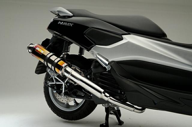 Realize (リアライズ) ヤマハ NMAX125/NMAX155 (SE86J/E3P8E/SED6J) バイクマフラー Exist イグジスト Ti チタン マフラー エヌマックス125 エヌマックス155 N-MAX_2