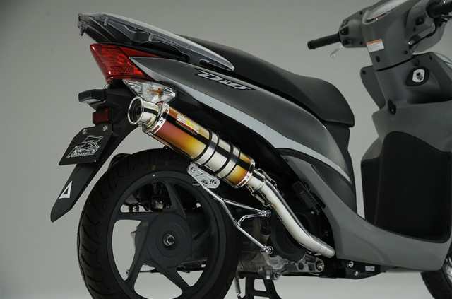 Realize (リアライズ) ホンダ Dio110 ディオ110 (JF31) バイクマフラー Blink ブリンク Ti チタン マフラーの通販は