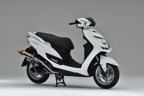 Realize (リアライズ) ヤマハ 4型シグナスX/5型シグナスX SR (SEA5J/SED8J) バイクマフラー Blink ブリンク Ti チタン マフラー CYGNUS-X_2