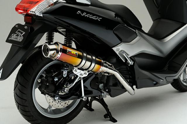 Realize (リアライズ) ヤマハ NMAX125/NMAX155 (SE86J/E3P8E/SED6J) バイクマフラー Blink ブリンク Ti チタン マフラー エヌマックス125 エヌマックス155 N-MAX_1