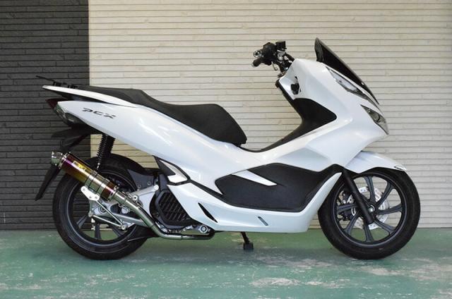 Realize (リアライズ) ホンダ PCX125/PCX150（JF81/KF30) バイクマフラー Blink ブリンク Ti チタン マフラーの通販は