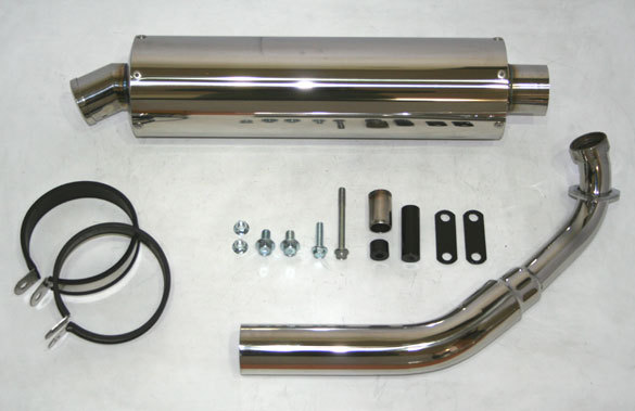専用HMS ヤマハ マグザム SG17J 2P (06SUS) SUS HMS ヤマハ マグザム (SG17J) バイクマフラー 2Pリング (06SUS