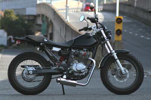 Realize (リアライズ) ホンダ FTR223 (BA-MC34/JBK-MC34) バイクマフラー 100φ砲弾マフラー SUS ステンレス 2曲げ (Type2) マフラー